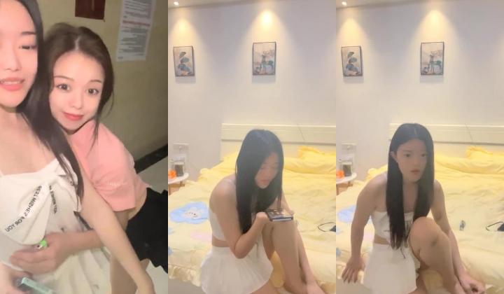 00后的快乐夜生活，奔驰男来买单，【03年安琪拉表妹】带上闺蜜一起酒吧热舞，厕所自慰，奔驰里舔逼，青春就要肆意挥霍，刺激