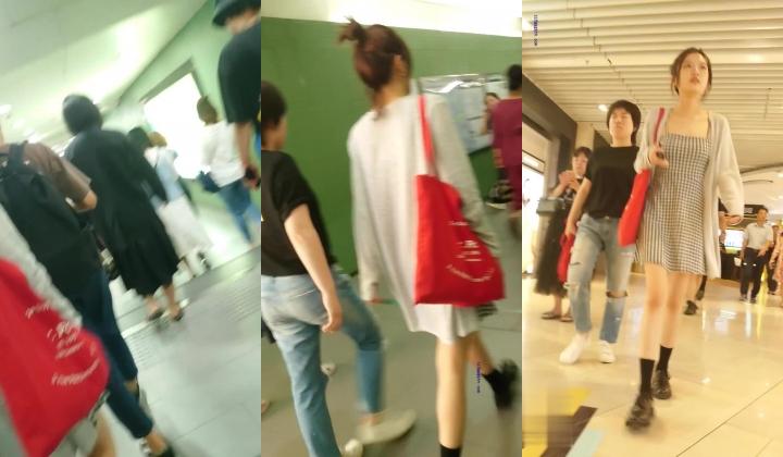 大师系列 商场地铁贴身CD 居然还有妹子无内上街