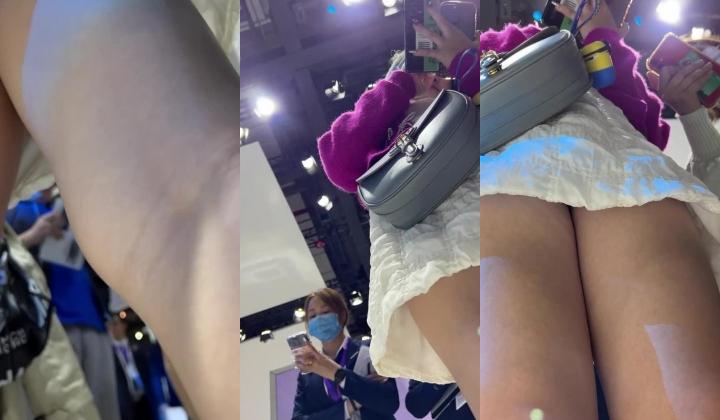 [超级裙底]最新2023上海车展各色美女模特 总有一款你喜欢