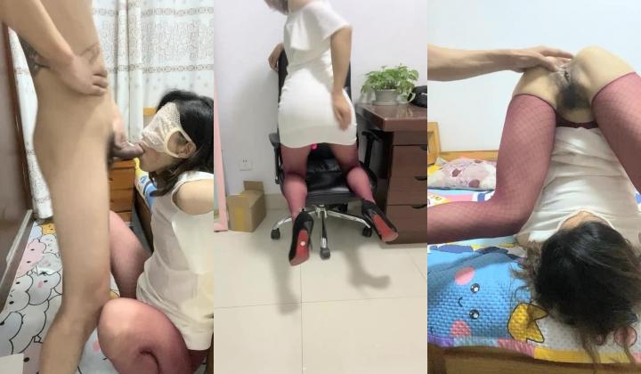 【少妇的感觉】，独树一帜的倒立抽插，这蜜桃臀高耸，折叠式看自己骚穴被干，谁来挑战？