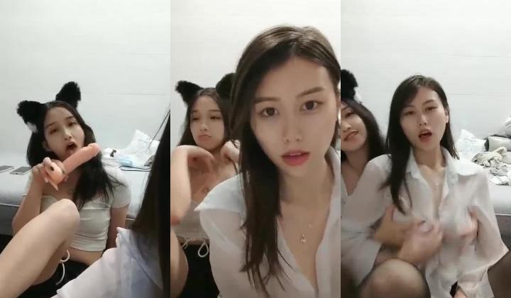 极品高颜冷艳御姐，反差小妈感女主播「金刚护撸娃」「小奶猫」激情淫语撩骚，和姐妹下海大秀，互舔互口假鸡巴互插