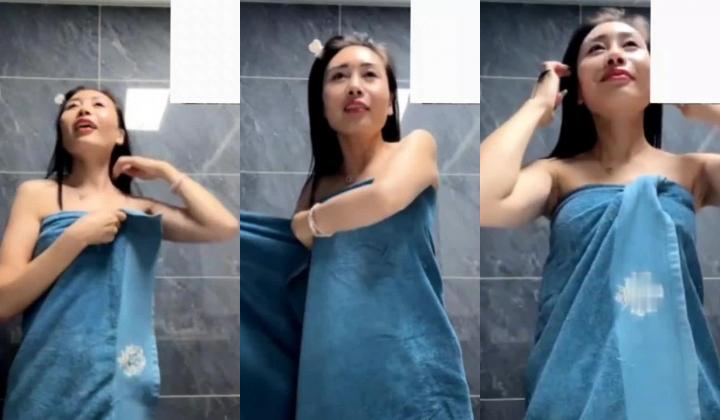 抖音30W粉丝网红，【栩妍】，极品高跟丝袜少妇，跟榜一大哥视频福利，风情妩媚，四点全露