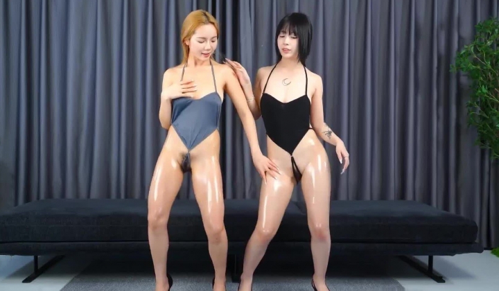 中秋大戏【U秀双人】雨灵儿、水灵儿，大奶女神互动调教