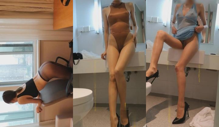 【模特私拍】学院派高端独享系列5三个极品美女，直播平台上的网红，以旗袍JK为主。美女白净，长相甜美，极品火辣身材