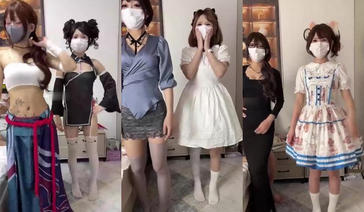 两个cos圈学生被干了， 【dingding520】双飞，裸舞，秒射，小蛋糕的少女感十足，操起来真是爽