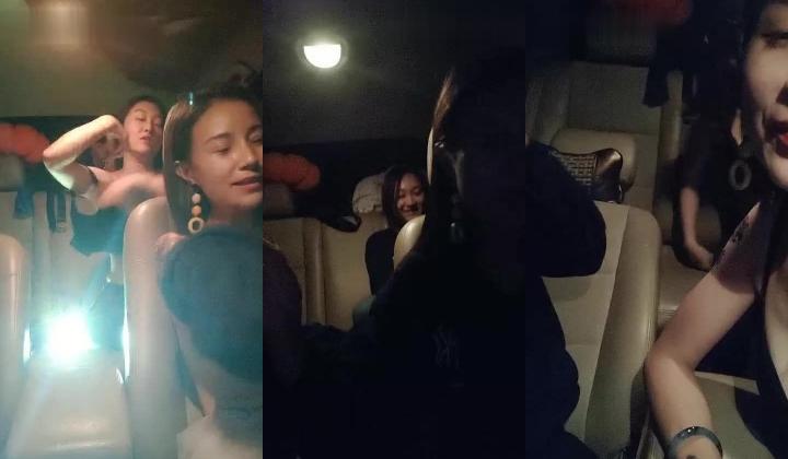 极品欲女姐妹花〖双飞女王〗午夜约战粉丝户外车震玩双飞 两个漂亮小骚货轮着骑屌猛摇 口爆吞精太骚了 高清源码录制