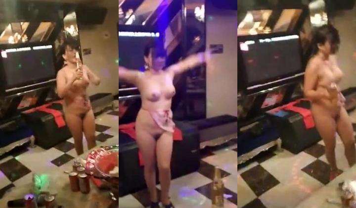 KTV里陪酒女的绝活 用逼开啤酒