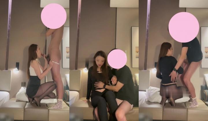 大神粉红君3月份最新，高价约炮高质量外围9分高分女神！高挑的身材 黑丝配美腿打炮！冷艳漂亮的脸蛋儿