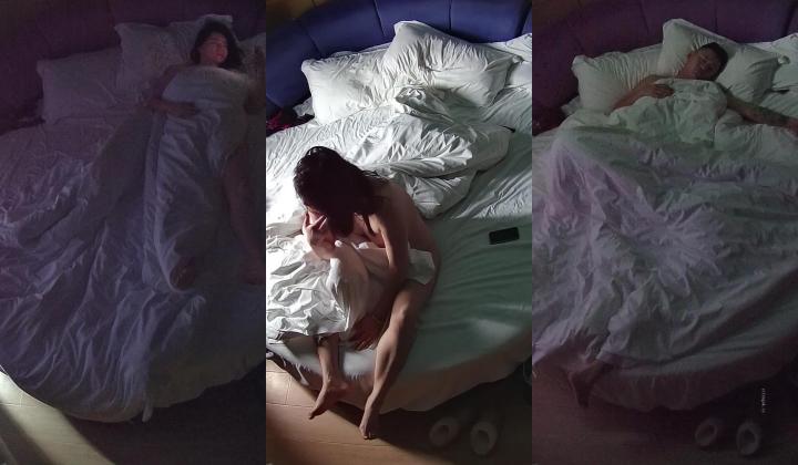 酒店偷拍白皙甜美女和纹身男友入住酒店三天吃饭日常啪啪