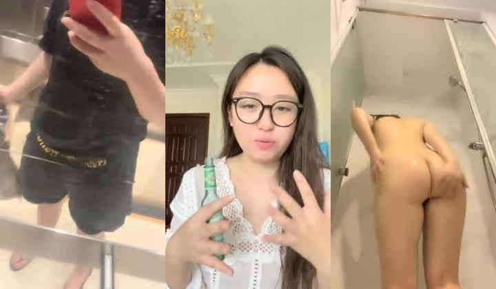 极品新人 肉肉感十足好爽【妍心】沐浴自慰 大喷水啊，眼镜妹子反差婊，蜜桃臀后入上品，刺激