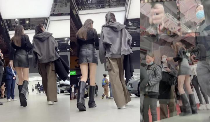 [超级裙底]最新2023上海车展各色美女模特 总有一款你喜欢