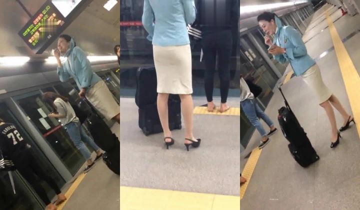 【真实空姐】各大航空美丽空姐不欲人知的真实反差