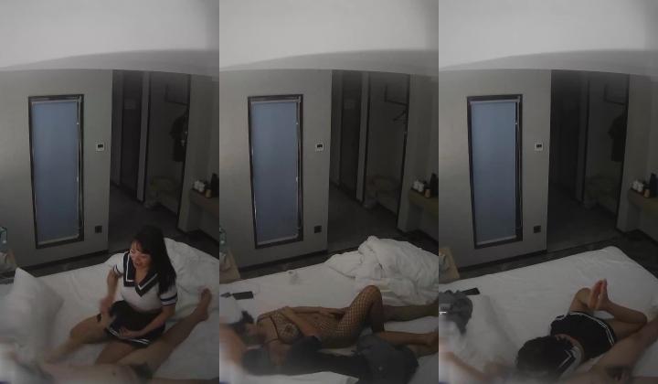 【乐橙酒店摄像头】现在的年轻人真会玩一晚好几次