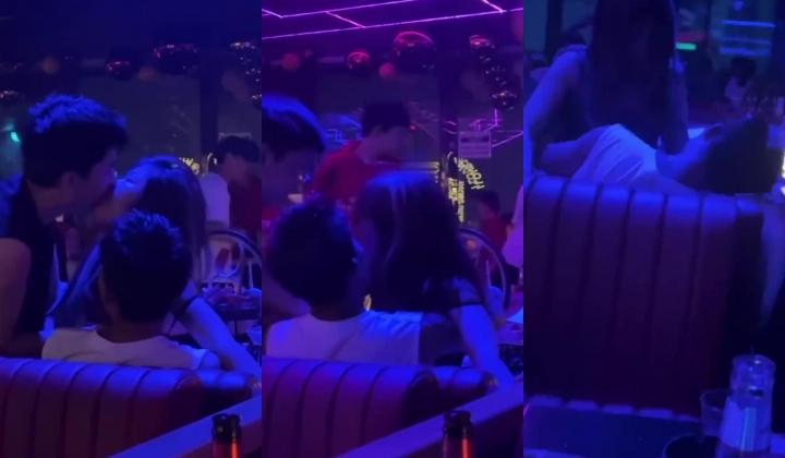 【硬核流出 ️吃瓜】某酒吧大厅刺激做爱 年轻人玩的就是花 俩男玩一女那么多人众目睽睽下性爱 女上位坐桩榨精