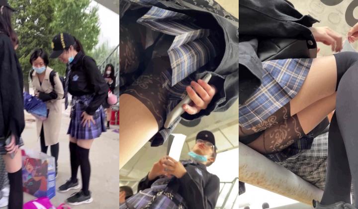 【极度稀有 ️跨年甄藏】偷拍漫展上的JK小姐姐 丝袜坐镜头无死角拍摄 白色小内内看的蠢蠢欲动 抽插淫荡