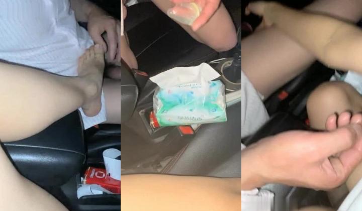 今日凌晨户外啪啪女神『一姐迷人』勾搭调戏司机大爷玩车震 差点被无套 淫语浪叫 爆乳圆挺还是那么骚欠操啊