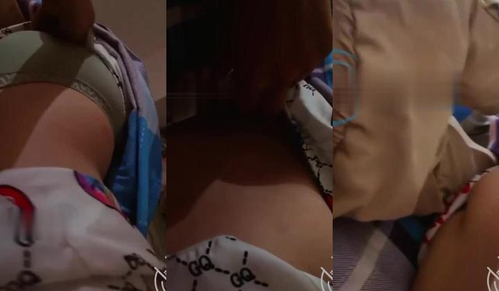 如愿以偿！抱着老妈试探，随着反抗越来越弱终于滑进老妈湿热的阴道!