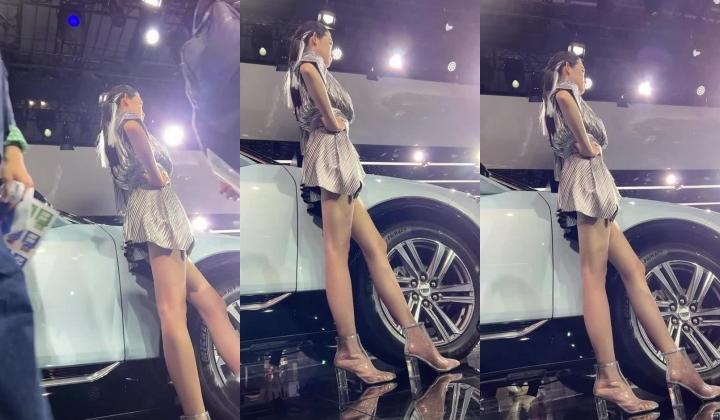 [超级裙底]最新2023上海车展各色美女模特 总有一款你喜欢