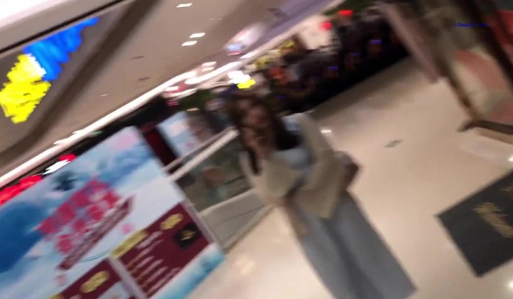 精品CD 大师系列 商场地铁贴身CD 居然还有妹子无内上街
