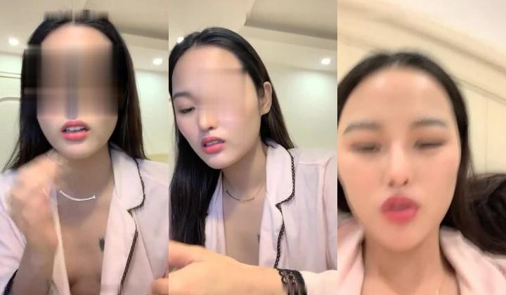 高颜值胸前纹身妹子全裸自慰秀近距离特写 揉搓粉穴呻吟娇喘非常诱人