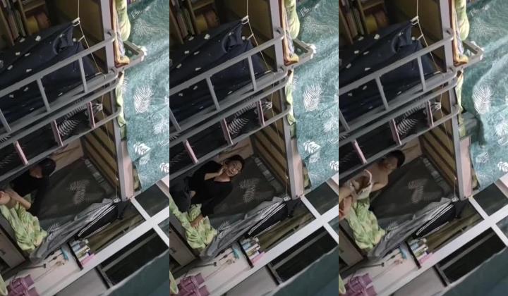 坑闺蜜妹子还不起高利贷被逼直播偷拍 室友换衣服抵债,心里很矛盾,表示一天也不想坚持了