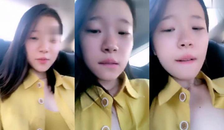 颜值不错妹子九儿高速路车内自慰 边开车边用按摩器震动逼逼头部插入呻吟