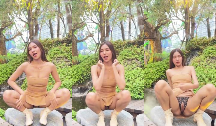 【泰国反差长腿巨尻少女「Ketoo Ka」OF私拍 菊花入肛塞鲍鱼吃圣女果
