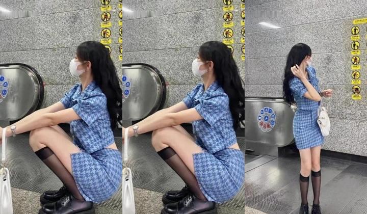 高颜值极品175小仙女，时髦都市美人儿，地铁接回家，爽爽女上位，这大屁股 好中意哦！
