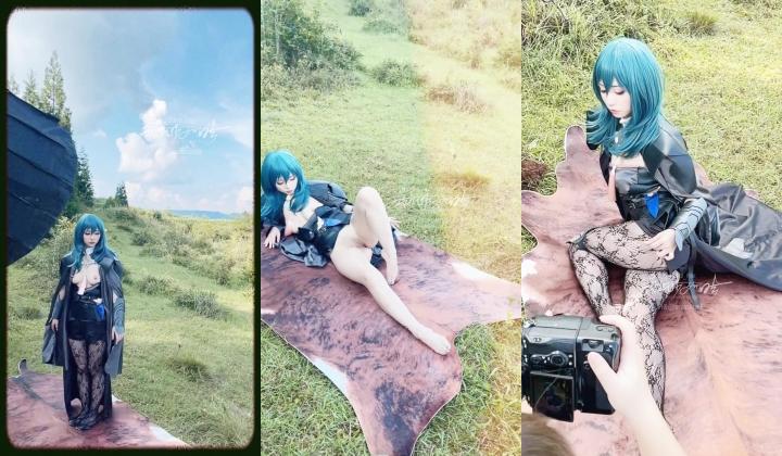 高端ACG业界女神爆机少女 喵小吉 火焰纹章无双 风花雪月 露天裸艳胴体超欲酥乳蜜穴4K原版