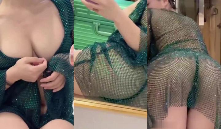 抖音健身婊【海胆的越野车】群P达人，吸大屌相当有经验，无毛一线天，好长的奶头