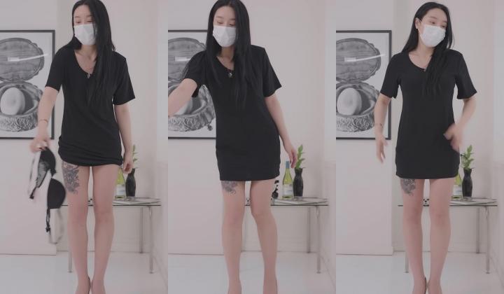 韩国美女性感内衣丝袜换装视频合集