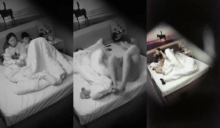 【360摄像头】翻滚吧!最能做爱的中年大叔多姿式猛操，偷拍佳作，好几对良家情侣来，玩得花样不少真刺激