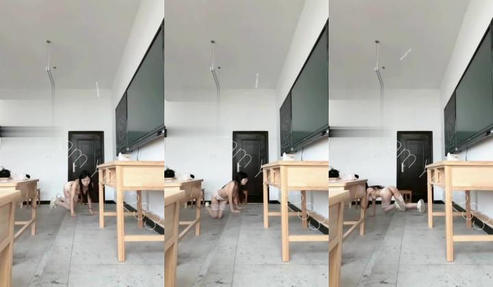 重磅！极品大奶清纯女神【小罗老师、旖可】付费露脸视图，露出裸舞性爱调教，年纪虽轻却很反差