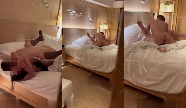 极品绿帽情侣【MMMacaronlady】老公带单男一起3P性感娇妻，前后小嘴全部塞满 被操的骚叫不停，声音动听