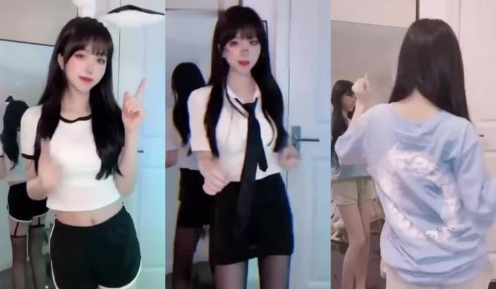 【抖音网红反差婊】，22分钟最全高清完整版，露脸3P口爆颜射，粉丝眼里的青春傻白甜