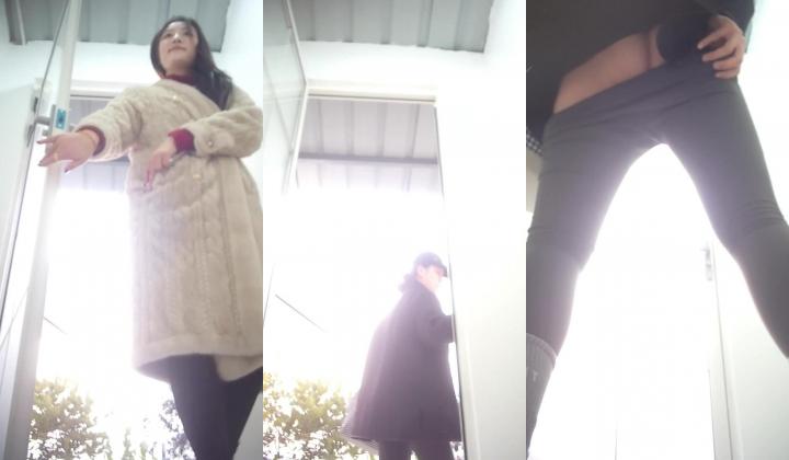 景区简易女厕偷拍美女换衣服尿尿多个高贵气质美女入镜