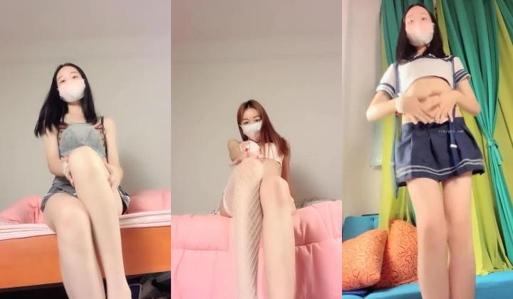 长腿女神来袭！两个艺校学舞蹈大长腿女神组队下海，国风舞姿，舍不得快进，黄播平台竟看到这么专业的舞蹈，专业的骚起来没谁了