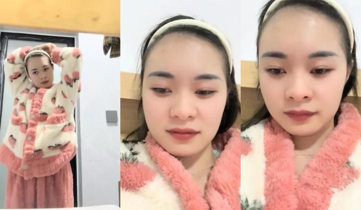 高颜值校花~【小蜜娜】，独居家中，洗澡的间隙把自己最爱的玩具也清洗一下，良家气质，淡妆自慰水更多