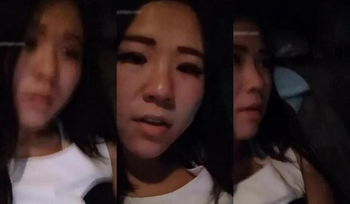非常刺激的女主播和炮友路边工地门口车震不知为啥炮友下车和门卫老头吵架了