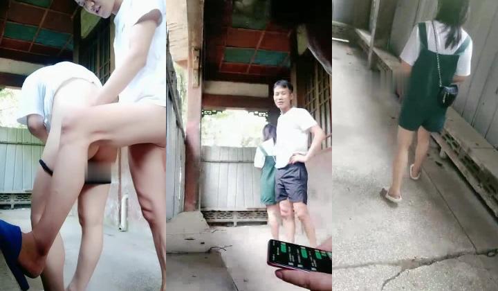野外~玩刺激~玩心跳~【无敌小表妹】2男2女~车震小树林~茅屋~操出血，家中3P啪啪