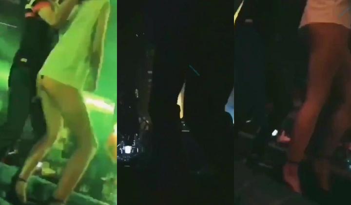 模特身材气质，推特露出婊【yunbit】各种公共场合大胆穿着，露出啪啪