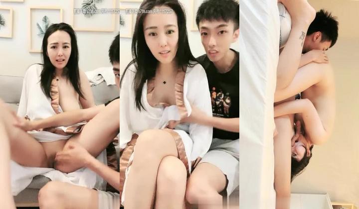 最新豪乳美女《鱼儿》和大屌排骨男友吃完早饭就开操 从沙发干到床上 表情太销魂浪到家 无套内射