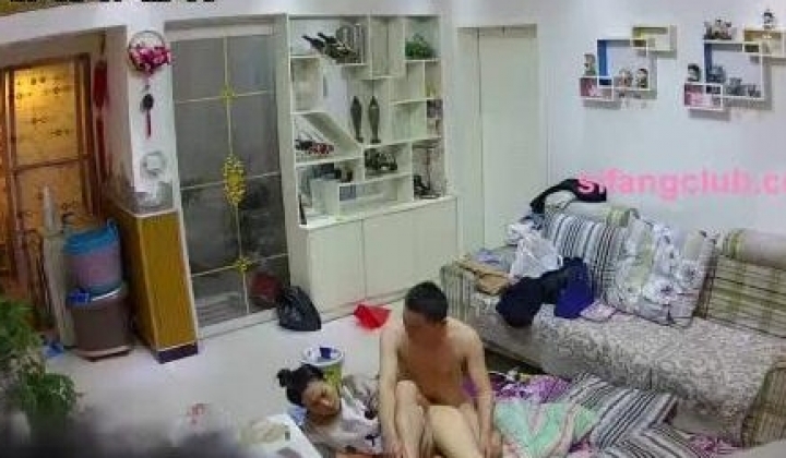 家庭摄像头录制，非常真实的夫妻啪啪日常
