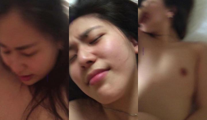 素颜都非常美的甜美妹子，说粗口话都那么可爱，你他妈的 啊啊啊，喝了点就，被插得眼神迷离 美极了