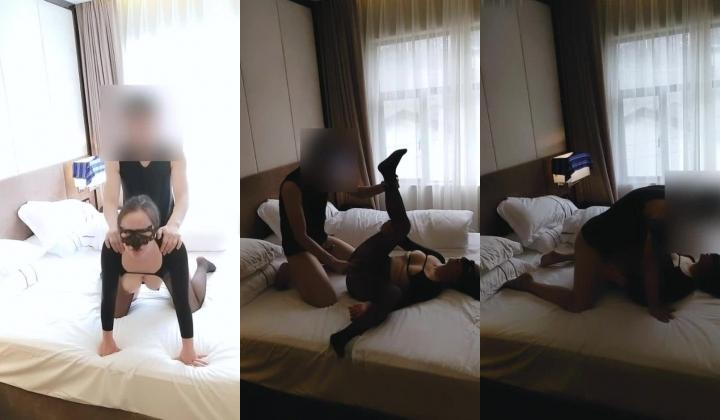 骚货良家少妇情人穿着最骚的一套情趣服 黑丝露奶装 无套内射爆操 高清国语对白