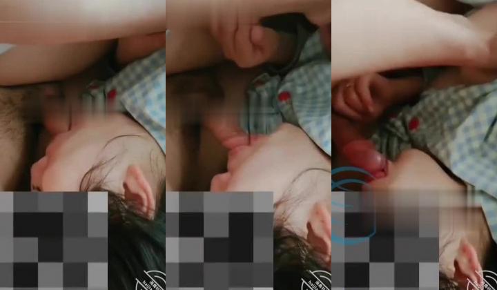 【我和我的女神爱妻】性爱记录，今天不用上学大早上爬上我的床吃鸡巴