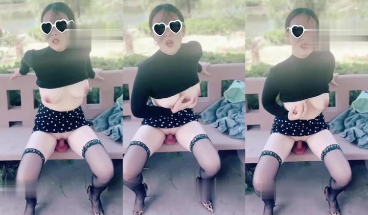 ️推特超级网黄，打阴环的气质骚妻【菟菟夫妻】最新付费福利，韵味十足白皙母狗，露出炮机自慰喷水